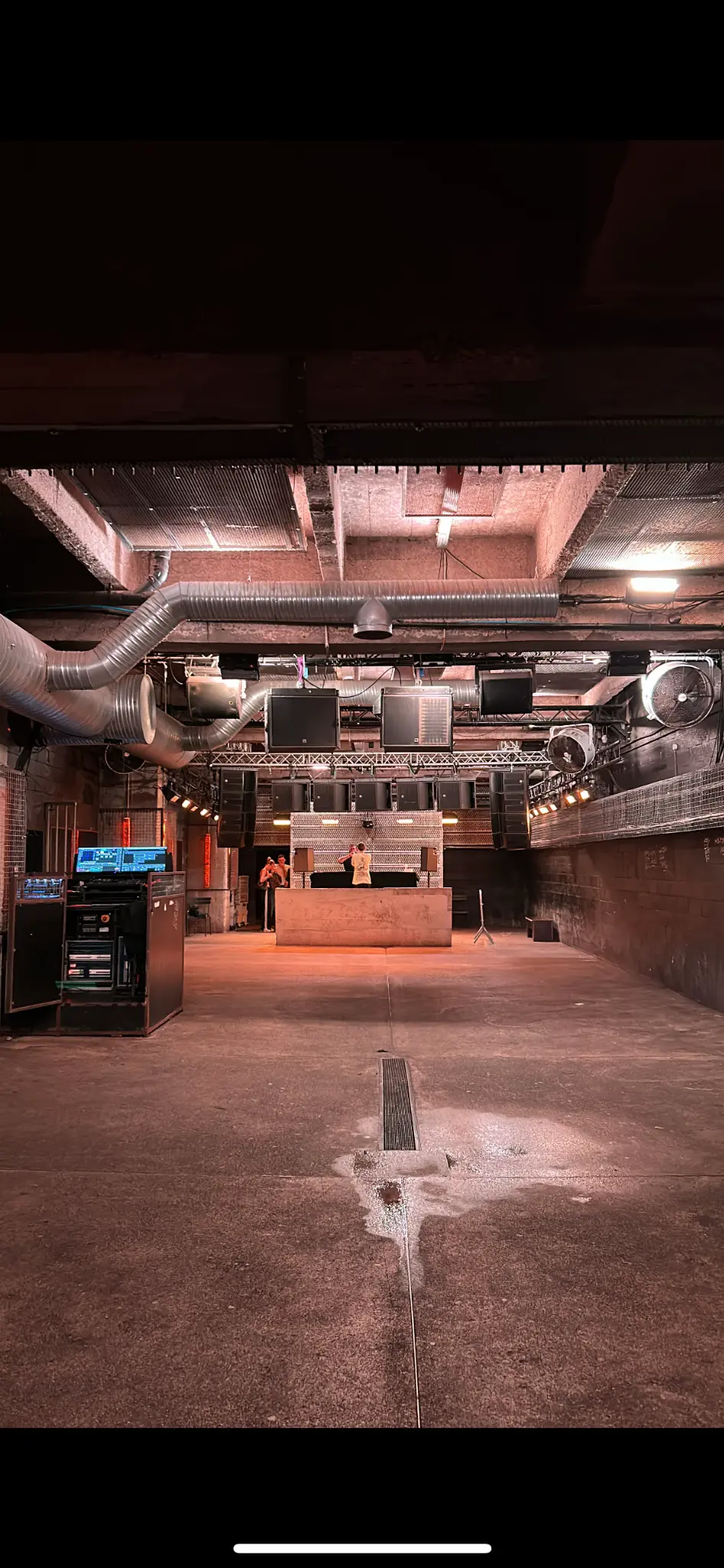 Event Venue - Backstage Setup